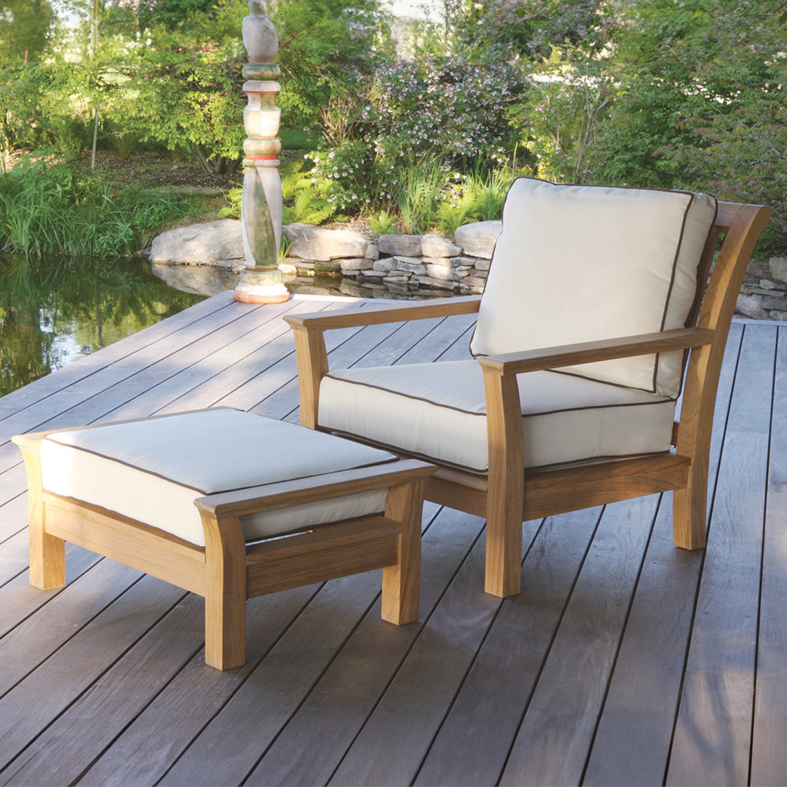 Outdoor Ottomans & Footstools – Island Trading Limited