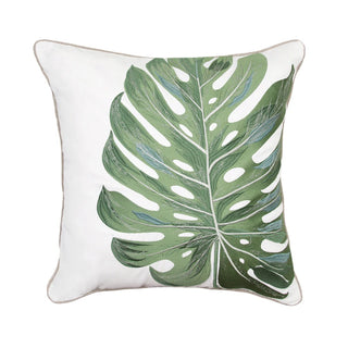 Monstera Leaf Pillow