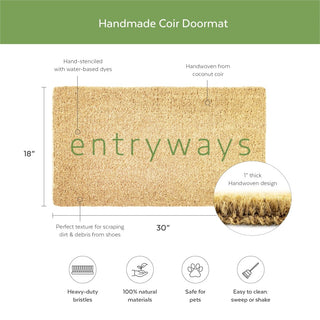 Coir 18x30" Doormat