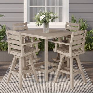 Napa Swivel Bar Arm Chair