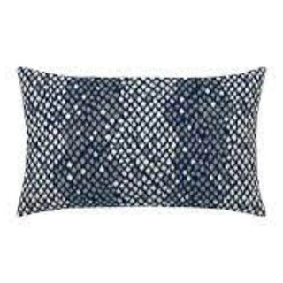 Python Midnight Lumbar Pillow