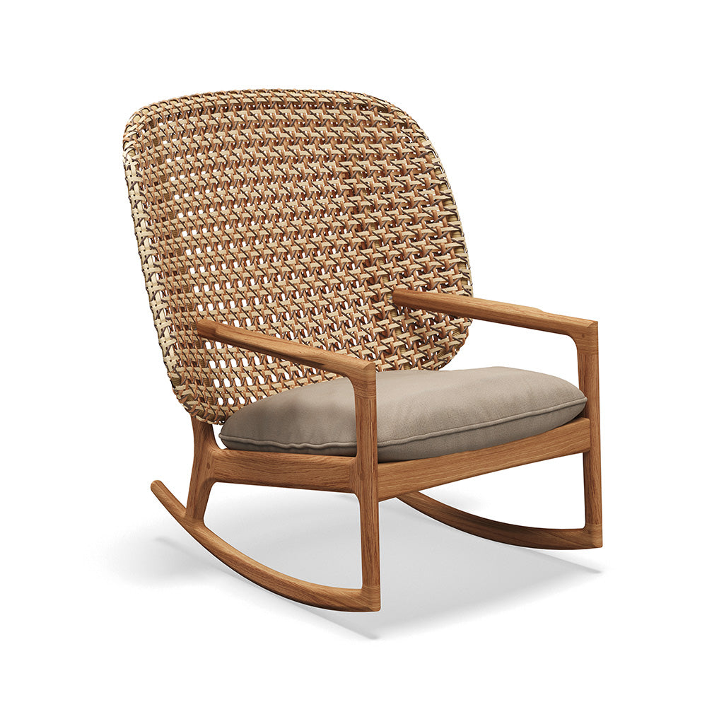 Kay High Back Rocking Chair – Island Trading Limited