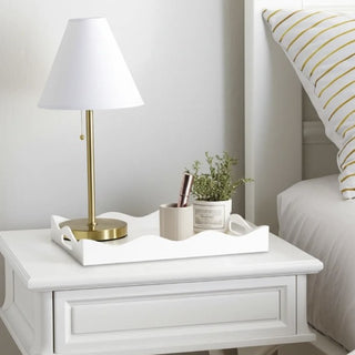 Spangle Scalloped Tray