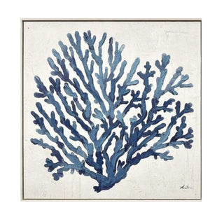 Large Blue Coral II Painting