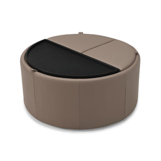 Mingle Round Storage Ottoman