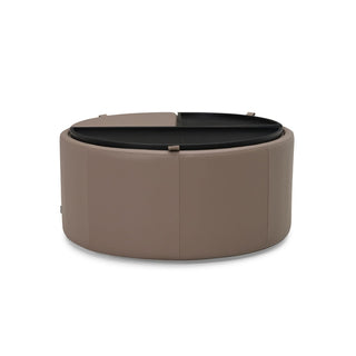 Mingle Round Storage Ottoman