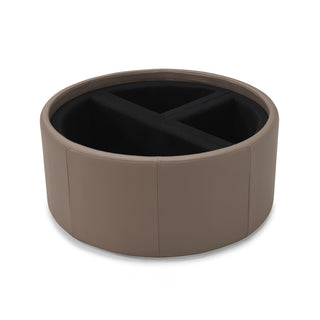 Mingle Round Storage Ottoman