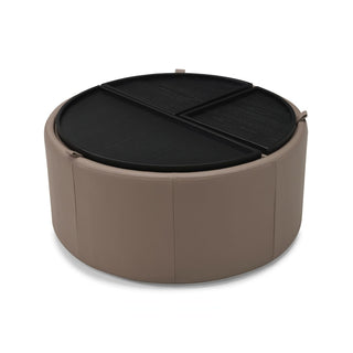 Mingle Round Storage Ottoman