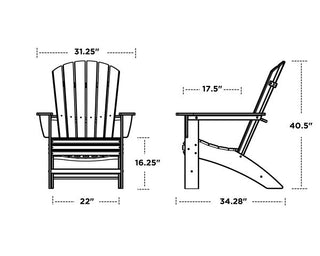 Nautical Adirondack Chair