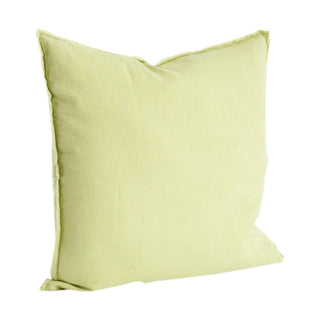 Fringed 20" Linen Pillow