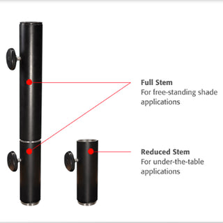 100 lb Umbrella Base with Wheels