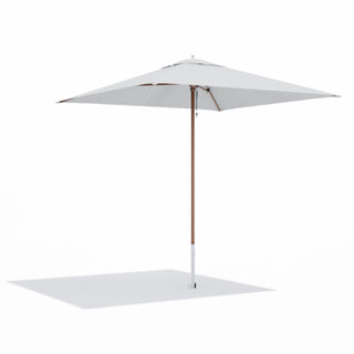 Bay Master 7.5' Square Teak Umbrella